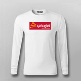 Spicejet Logo T-shirt For Men