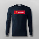 Spicejet Logo T-shirt For Men