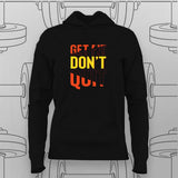 Get Fit Don’t Quit T-Shirt For Women – Fitness Motivation Apparel