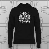 Trust Me, I'm a Gym Freak Hoodie For Women – Motivational Workout