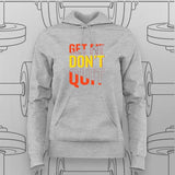 Get Fit Don’t Quit T-Shirt For Women – Fitness Motivation Apparel