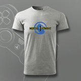 MORTAL KOMBAT T SHIRT GREY 
HALF SLEEVE T SHIRT 