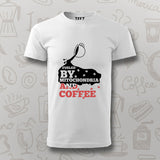 "Fueled by Mitochondria & Coffee T-Shirt for Men"