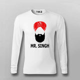 Mr. Singh T-Shirt For Men- Celebrate Punjabi Pride