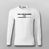 I'm a Developer T-Shirt for Men - Coder & Programmer Tee