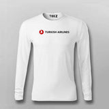 Turkish Airlines Logo T-Shirt For Men