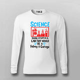 Science Lab T-Shirt For Men - Fun Chemistry & Experiment