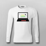 Keep Pushing T-Shirt For Men | Motivational Coding & Developer Tee