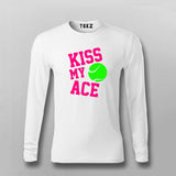 Kiss My Ace T-Shirt for Men Tennis Fan Style