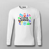 I Love Science - Fun STEM Enthusiast T-shirt For Men