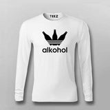 Alkohol T-Shirt for Men – Fun Beer Lover Tee Online India