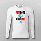 Attitude Mera T-Shirt for Men - Bold and Confident Style