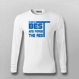 Do Your Best and Forget the Rest T-Shirt For Men– Motivational Gym Tee