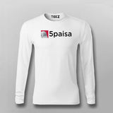 5paisa Logo T-Shirt For Men- Invest in Style