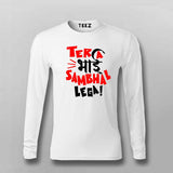 Tera Bhai T-Shirt for Men - Bold and Fun Vibes