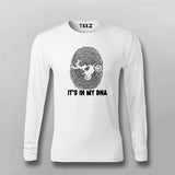 It’s in My DNA - Motorcycle Rider T-Shirt For Men