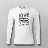 Software Engineer Funny T-Shirt for Men - Funny Coder Tee