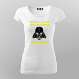 Dark Side of Science T-Shirt For Women | Funny Data Science