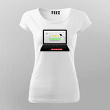 Keep Pushing T-Shirt For Women | Motivational Coding & Developer Tee