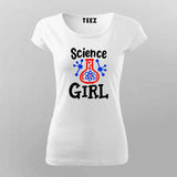 Science Girl T-Shirt For Women – Smart, Stylish & STEM-Inspired