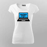 Fatal Error Monday T-Shirt For Women - Funny Programmer