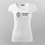 VNIT Logo ESTD T-Shirt For Women - Show Your Pride