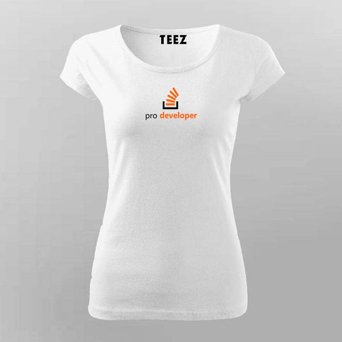 Stack Developer T-Shirt For Women – Funny Programmer