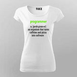 Programmer Definition T-Shirt For Women – Funny Coder