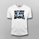 I'm Not Single, I Have a Dog T-Shirt For Men– Funny Pet Lover Tee