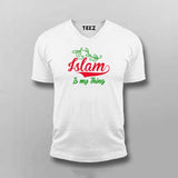 Islam Is My Thing T-Shirt for Men - Bold Faithful Statement