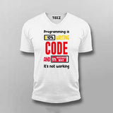 10% Code, 90% Debugging T-Shirt For Men – Funny Programmer