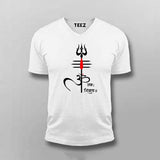 Om Namah Shivaya Mahadev T-Shirt For Men- Spiritual Elegance