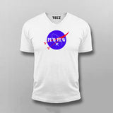 Pew Pew Space T-Shirt for Men - Fun Cosmic Style