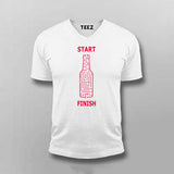 Beer Maze T-Shirt for Men – Fun Drinking Puzzle Tee India