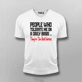 Real Heroes Funny T-Shirt For Men – "Tolerance at Its Best"