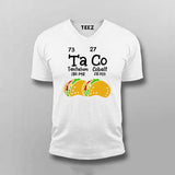 Ta Co Chemistry Pun T-Shirt For Men - Funny Science & Food