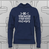 Trust Me, I'm a Gym Freak Hoodie For Women – Motivational Workout