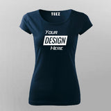 Buy Custom Women’s T-Shirts Online India