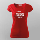 Custom Logo T-Shirts for Women India