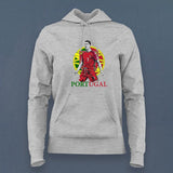 Portugal fan made T-Shirt for Women