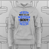 Stay Fit Live Healthy, Gym Regularly T-Shirt For Women