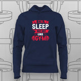 Sleep vs. Gym Funny Fitness T-Shirt – For Women