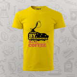 "Fueled by Mitochondria & Coffee T-Shirt for Men"