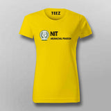 NIT Arunachal Pradesh Women's T-Shirt – Official College Merchandise