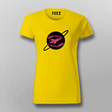 Deep Space Calling T-Shirt for Women- Explore the Cosmos in Style