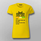 Mumbaikar T-Shirt for Women - Celebrate Mumbai Spirit