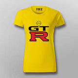 Nissan GTR R Logo T-Shirt For Women – Power & Performance