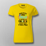 Some People Only Dream Science – Fun Science Lover T-shirt For Women