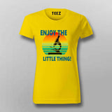 Enjoy the Little Things Science T-Shirt For Women