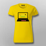 Keep Pushing T-Shirt For Women | Motivational Coding & Developer Tee